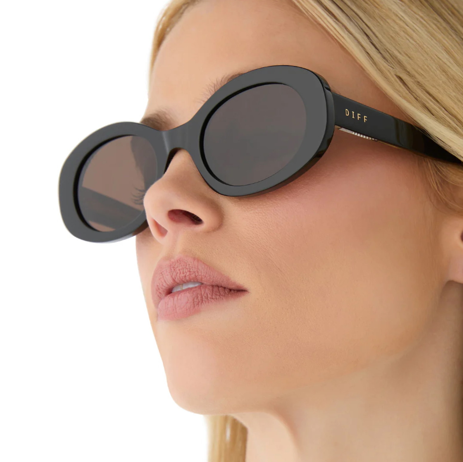 Lainey Sunglasses-Black/Brown