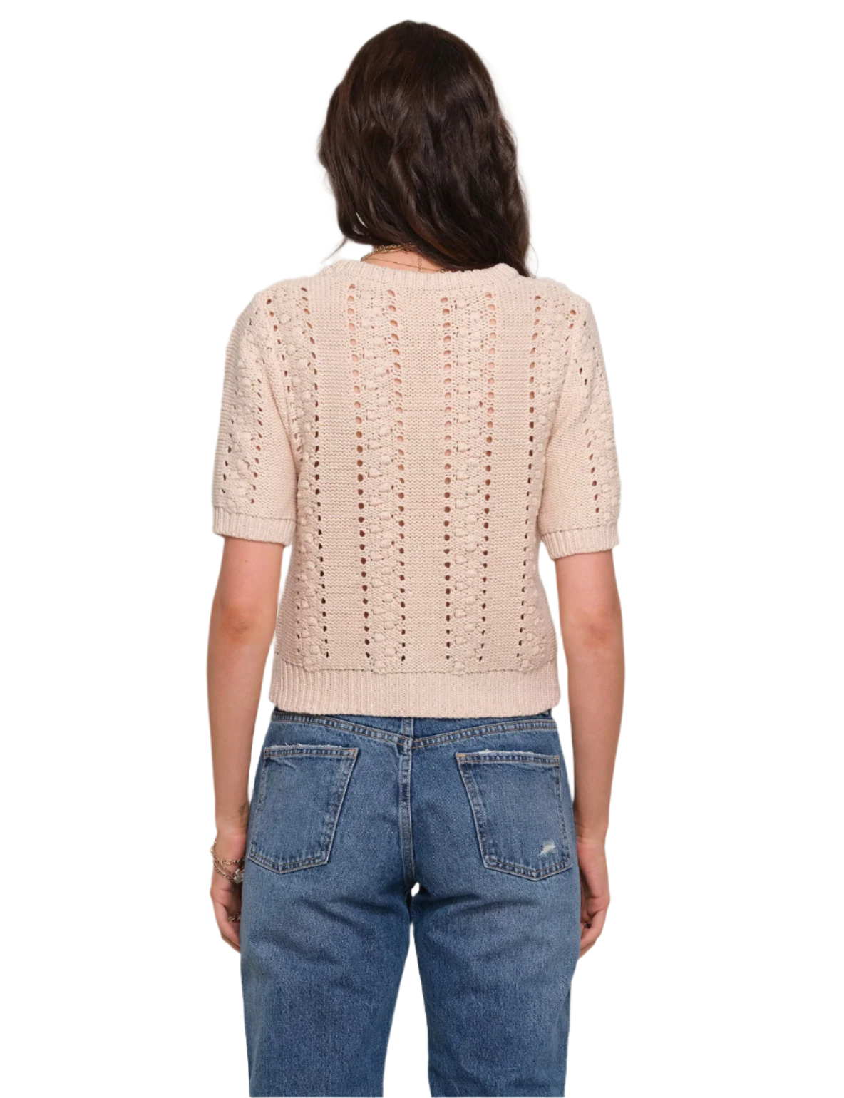 Bobbi Top-Ecru