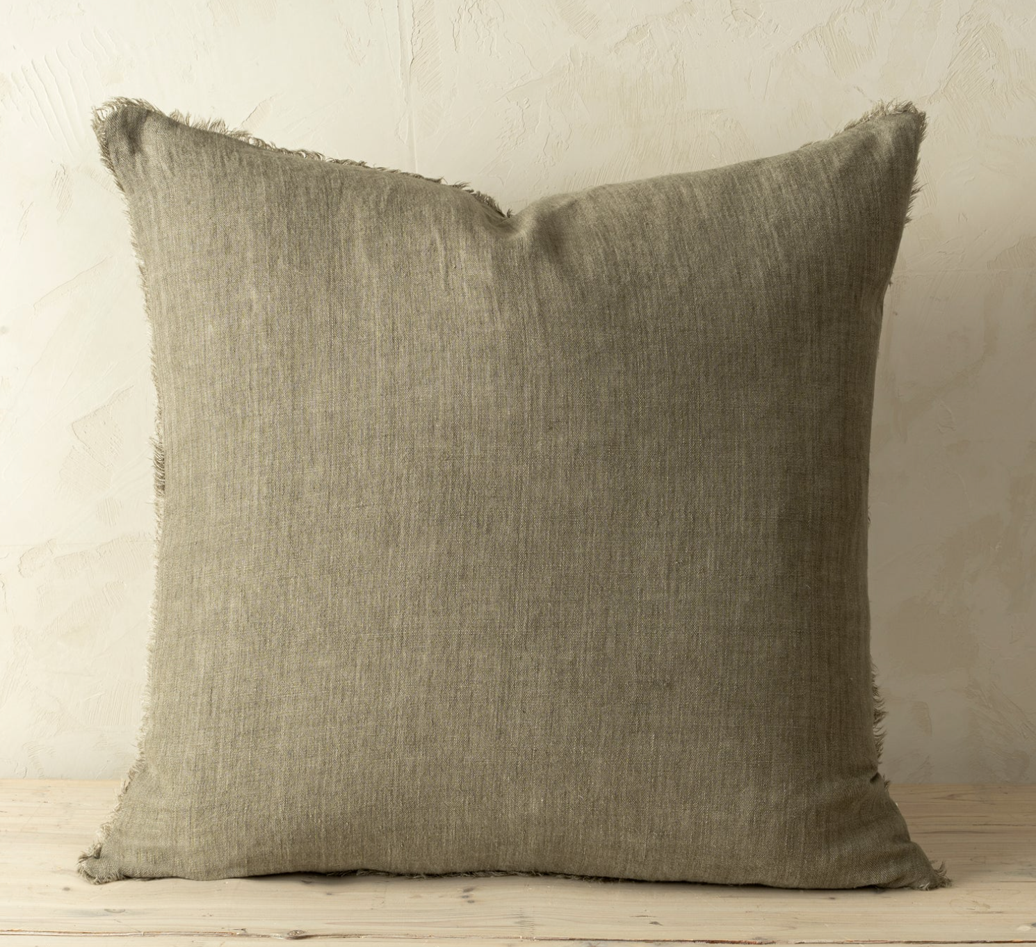 24x24 Sage Linen Pillow