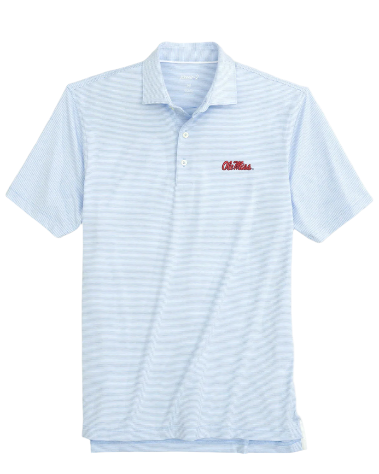 Lyndonn Ole Miss Polo-Gulf Blue