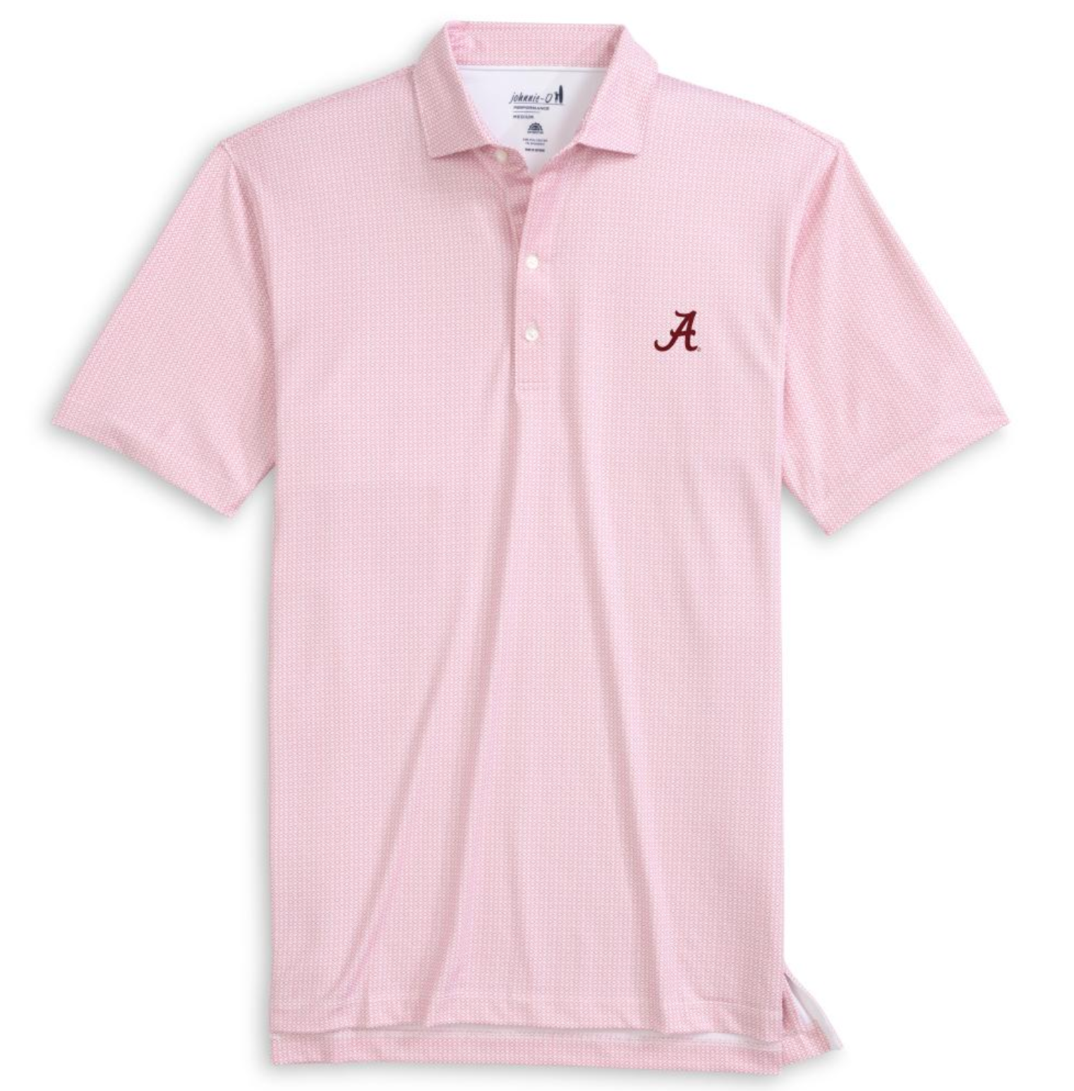 Slade Alabama Polo-Crimson/White