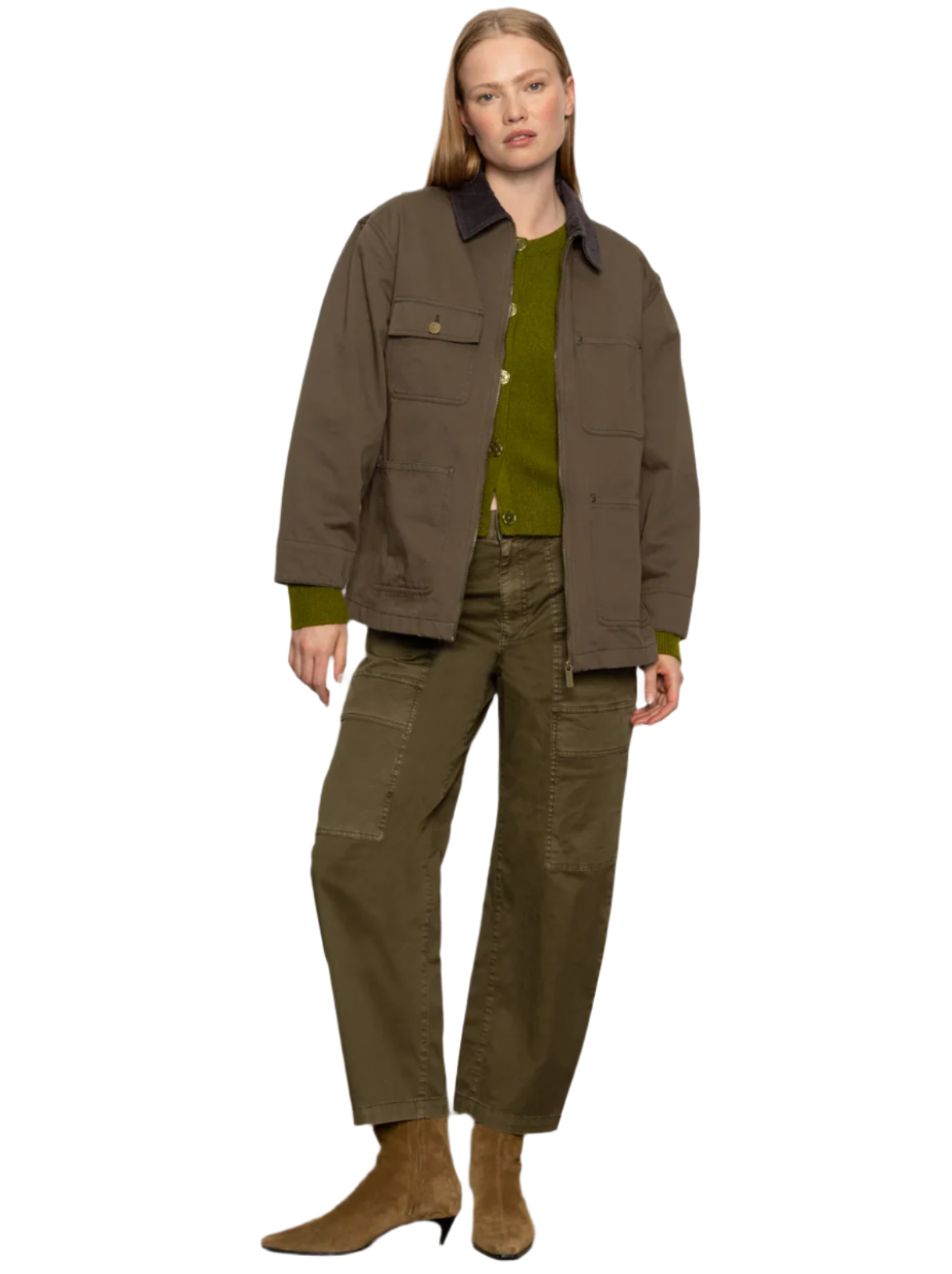 Barn Jacket-Olive