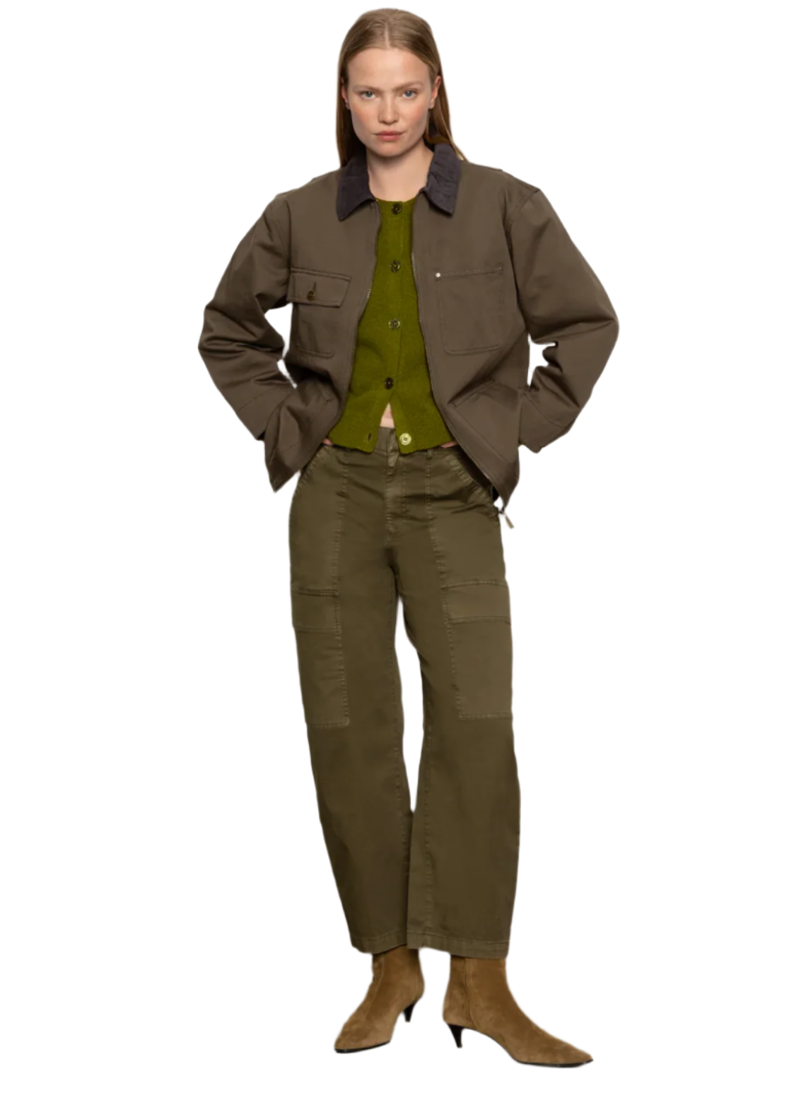 Barn Jacket-Olive