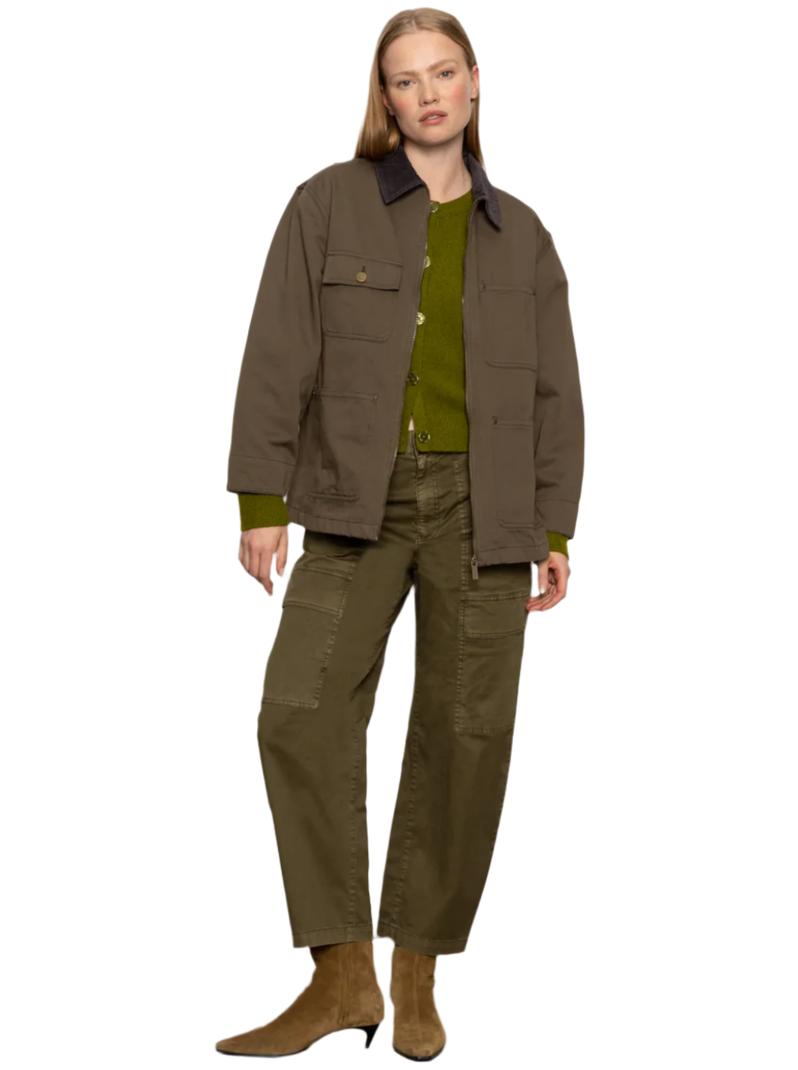 Barn Jacket-Olive