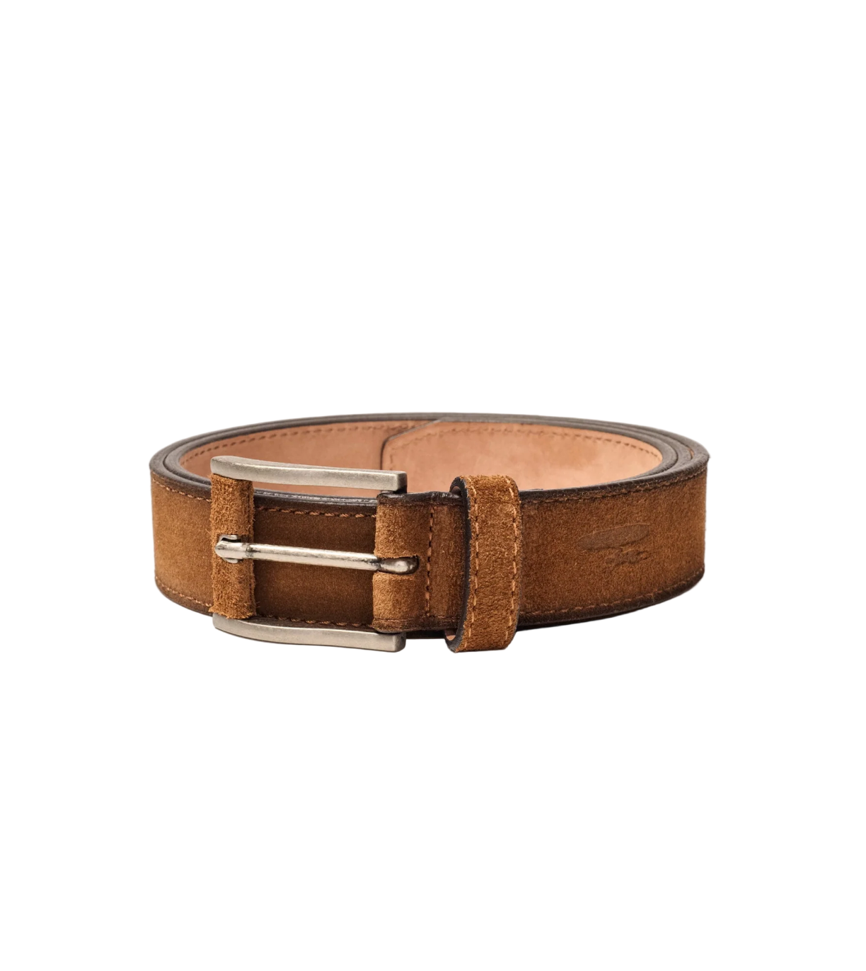 Classic Suede Belt-Whiskey