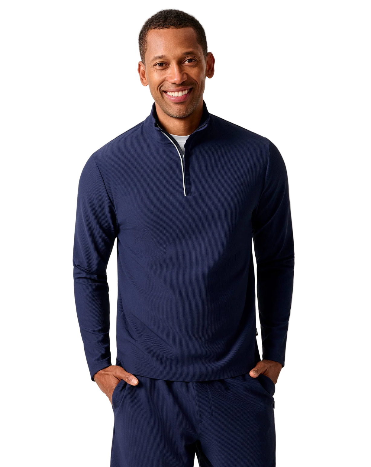 Hoppin Quarter Zip-Navy