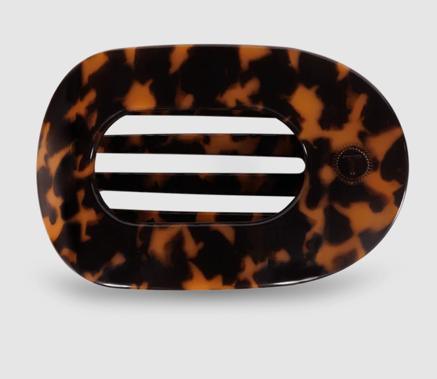 Flat Round Hair Clip-Large