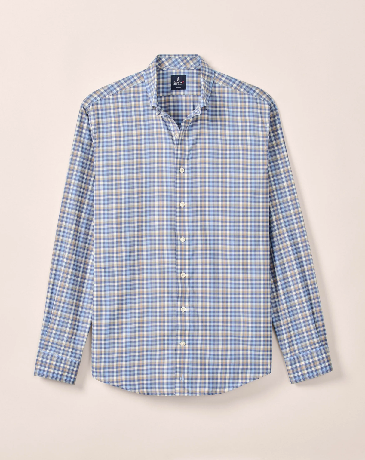 Olie Button Down-Navy