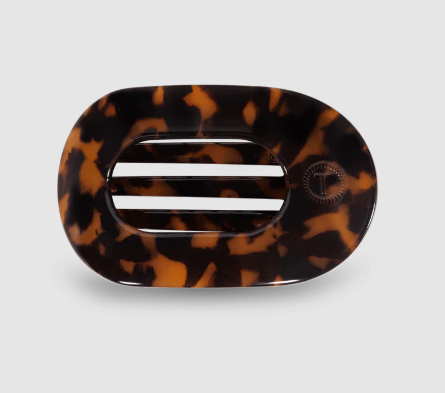 Flat Round Hair Clip-Medium