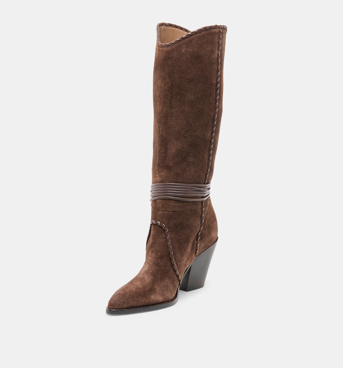 Jody Boot-Dark Brown Suede