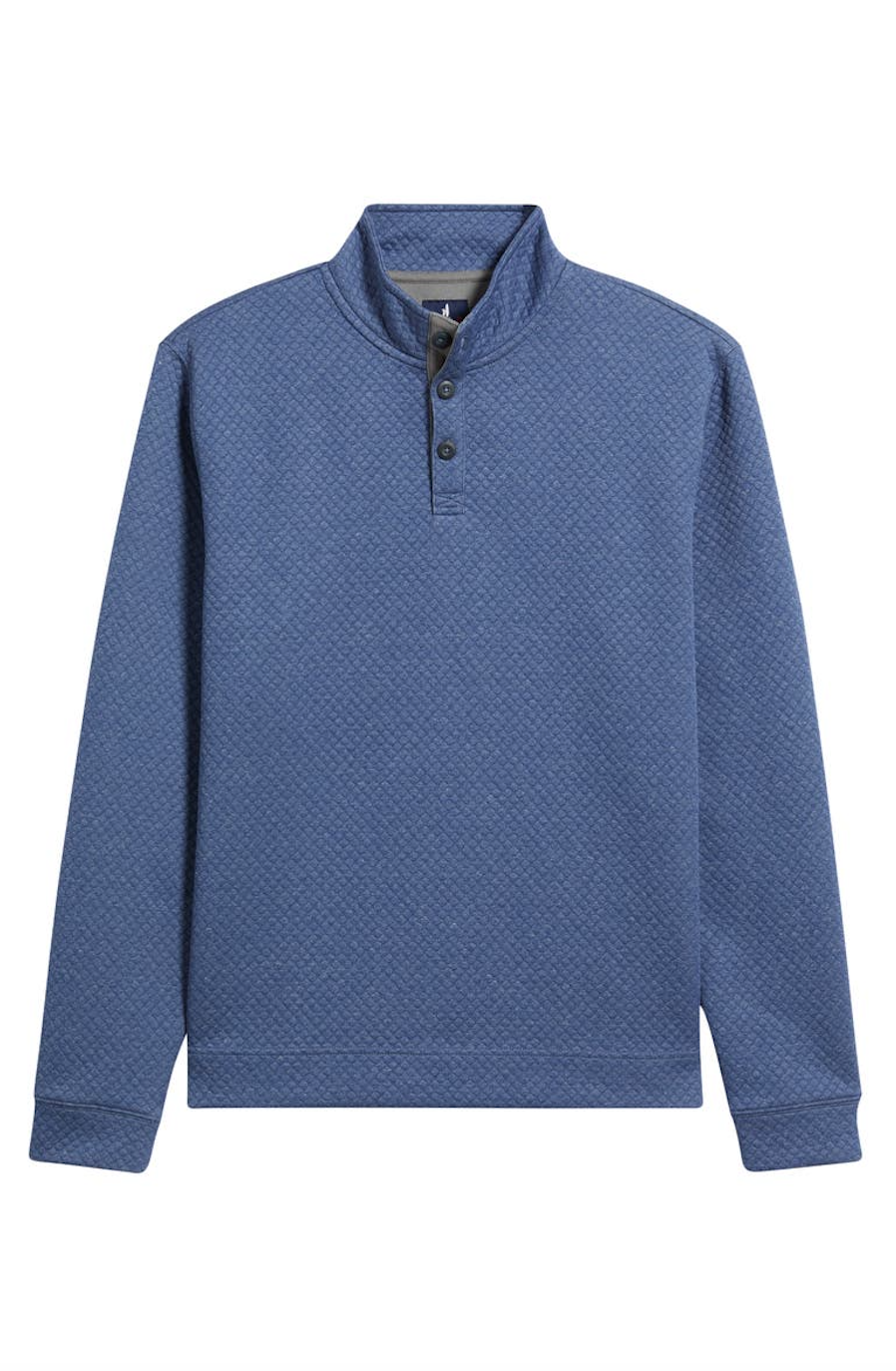 Rockwell Quilted Pullover-Laguna Blue
