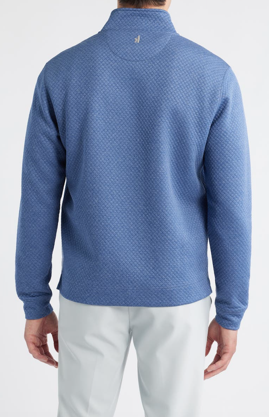 Rockwell Quilted Pullover-Laguna Blue