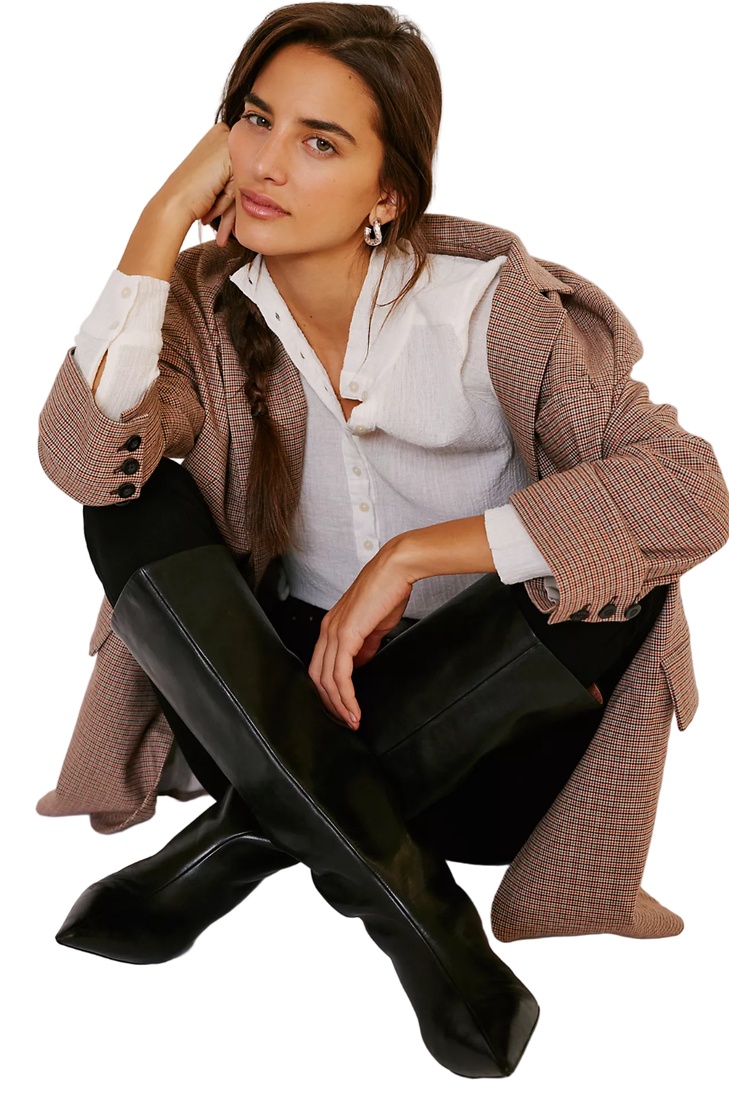 Kiki Boot-Black Leather