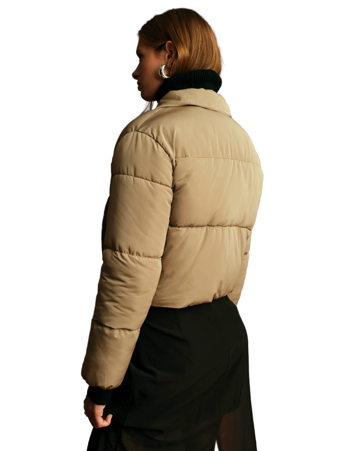 George Puffer Jacket-Mink