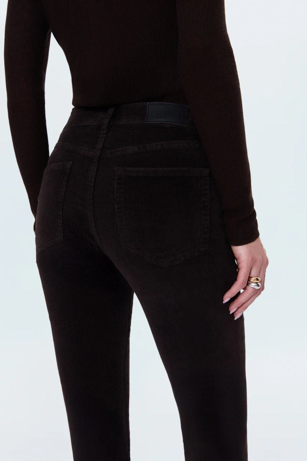 Kinsley Corduroy Flare-Mocha
