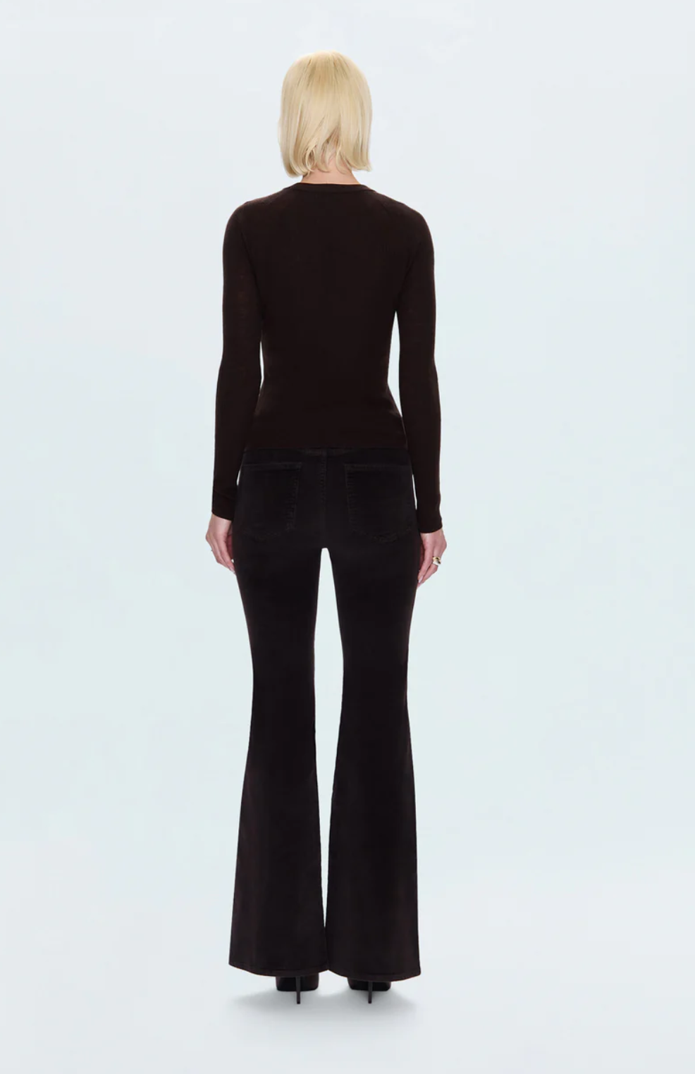 Kinsley Corduroy Flare-Mocha