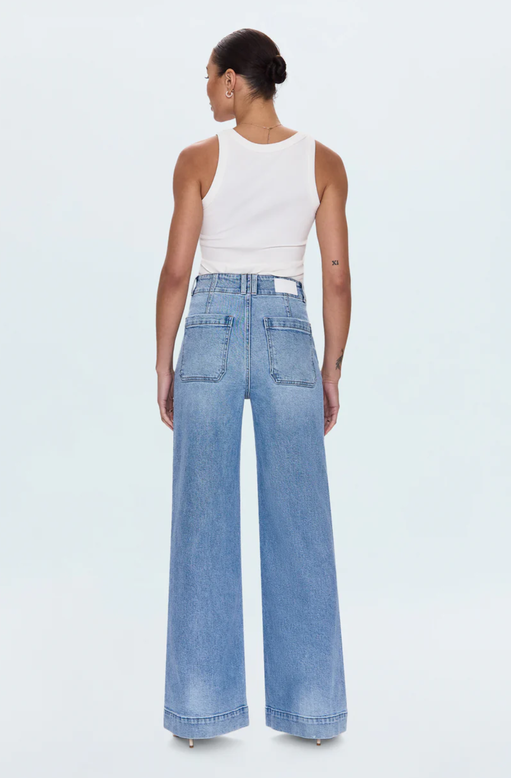 Lana Double Button Wide Leg-Terrace