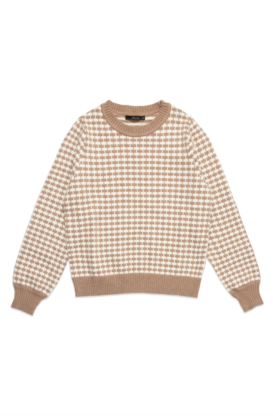 Cody Geo Sweater-Beige