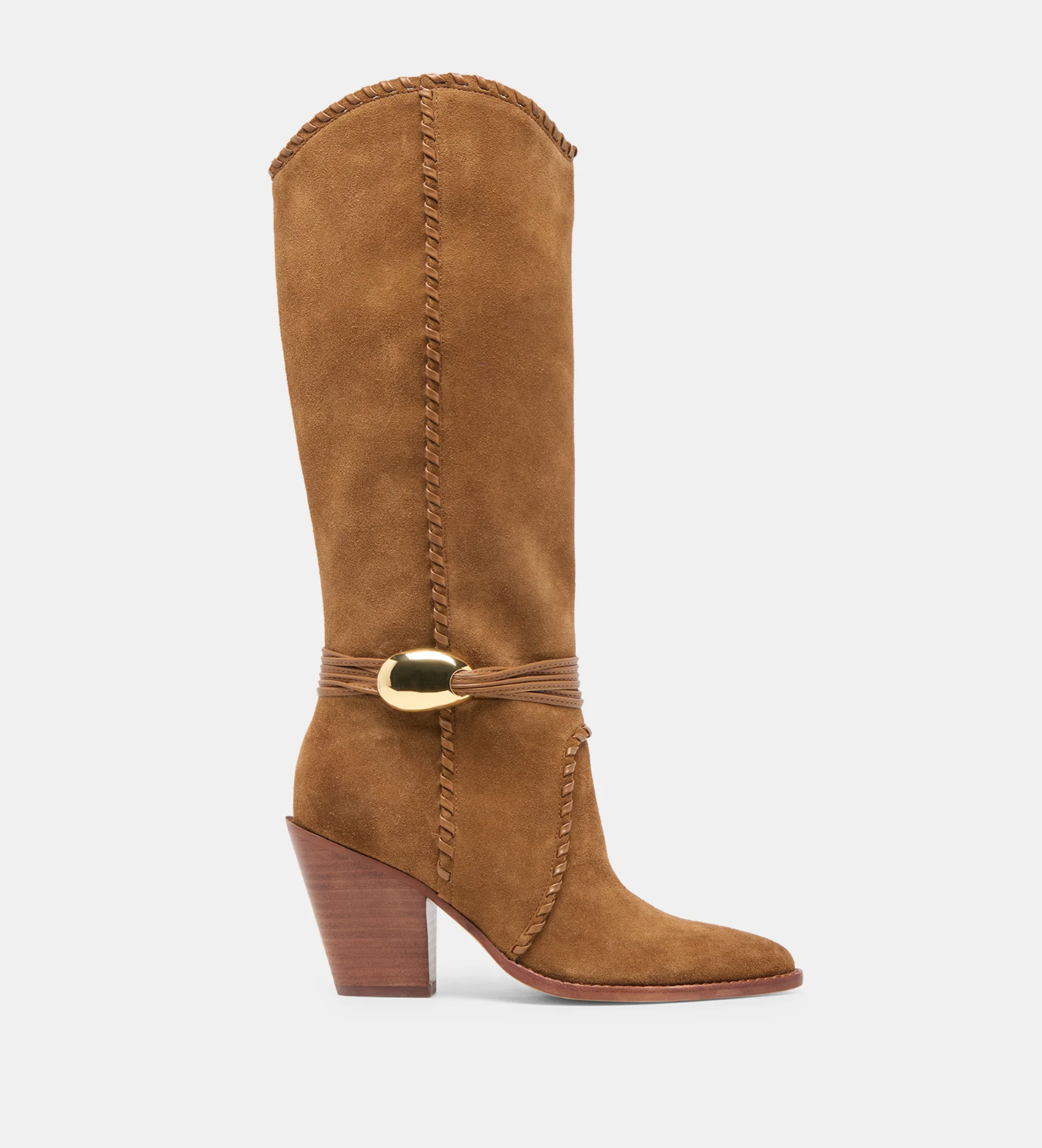 Jody Boot-Light Brown Suede