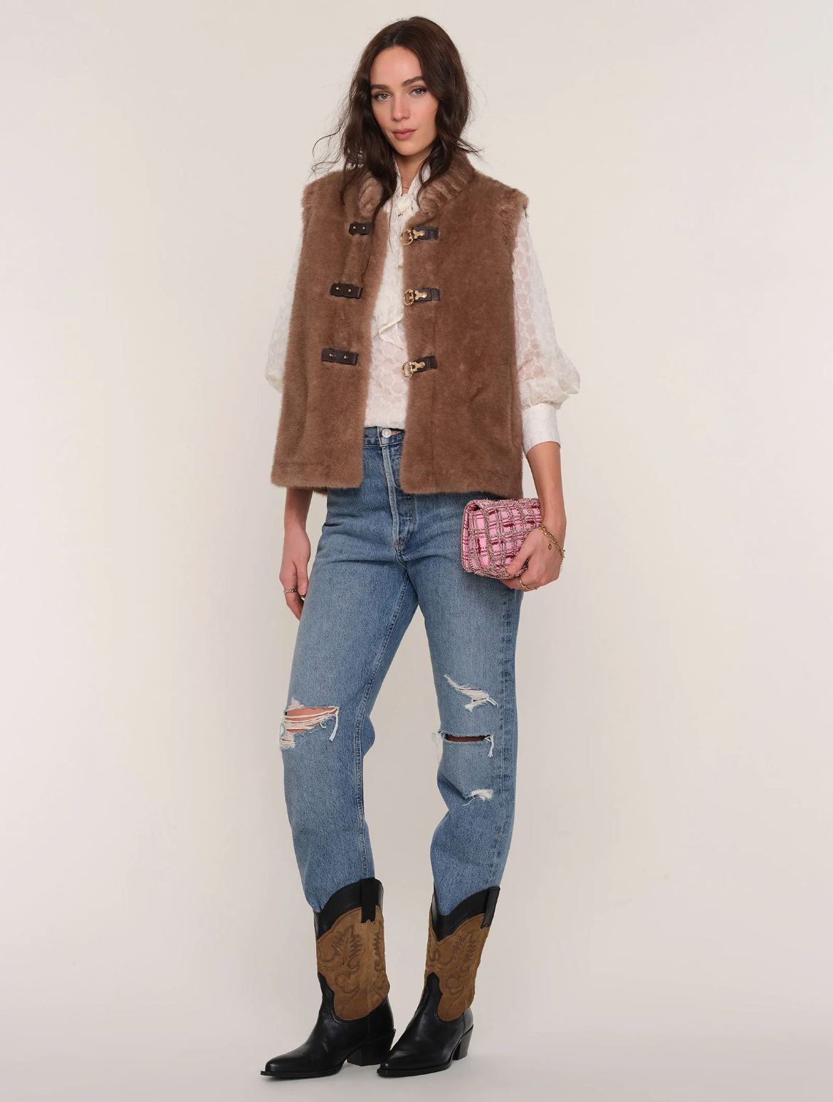 Hosk Vest-Fawn