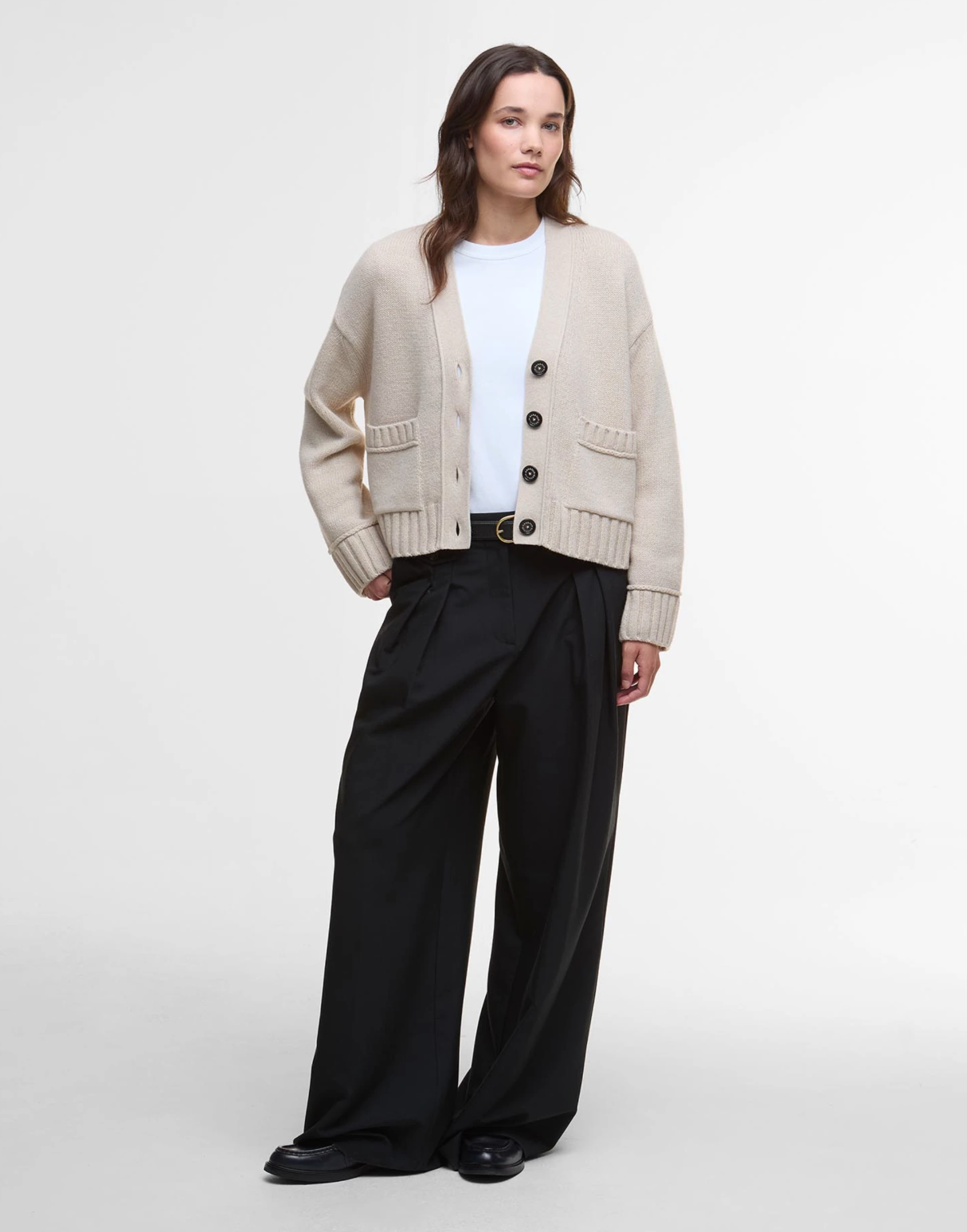 Faye Cardigan-Oatmeal