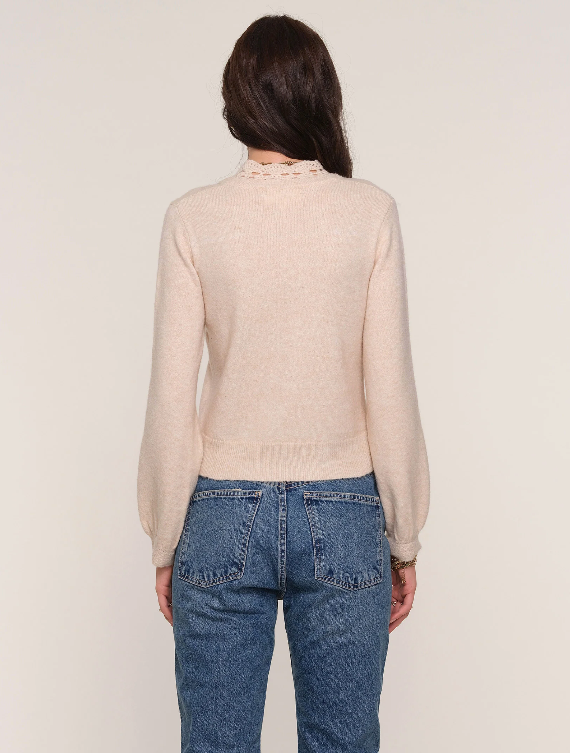 Maudie Cardi-Ecru