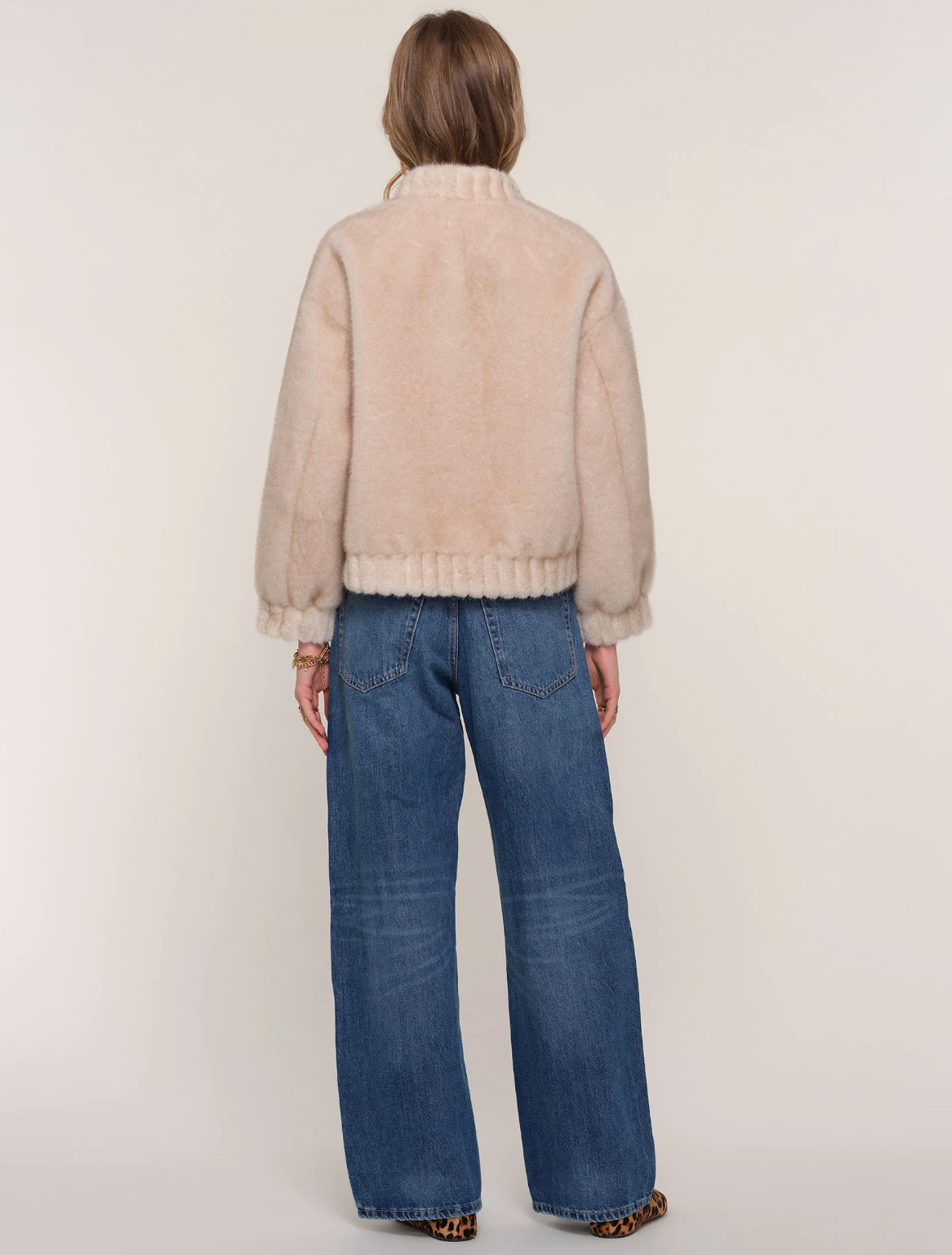 Gellar Jacket-Almond