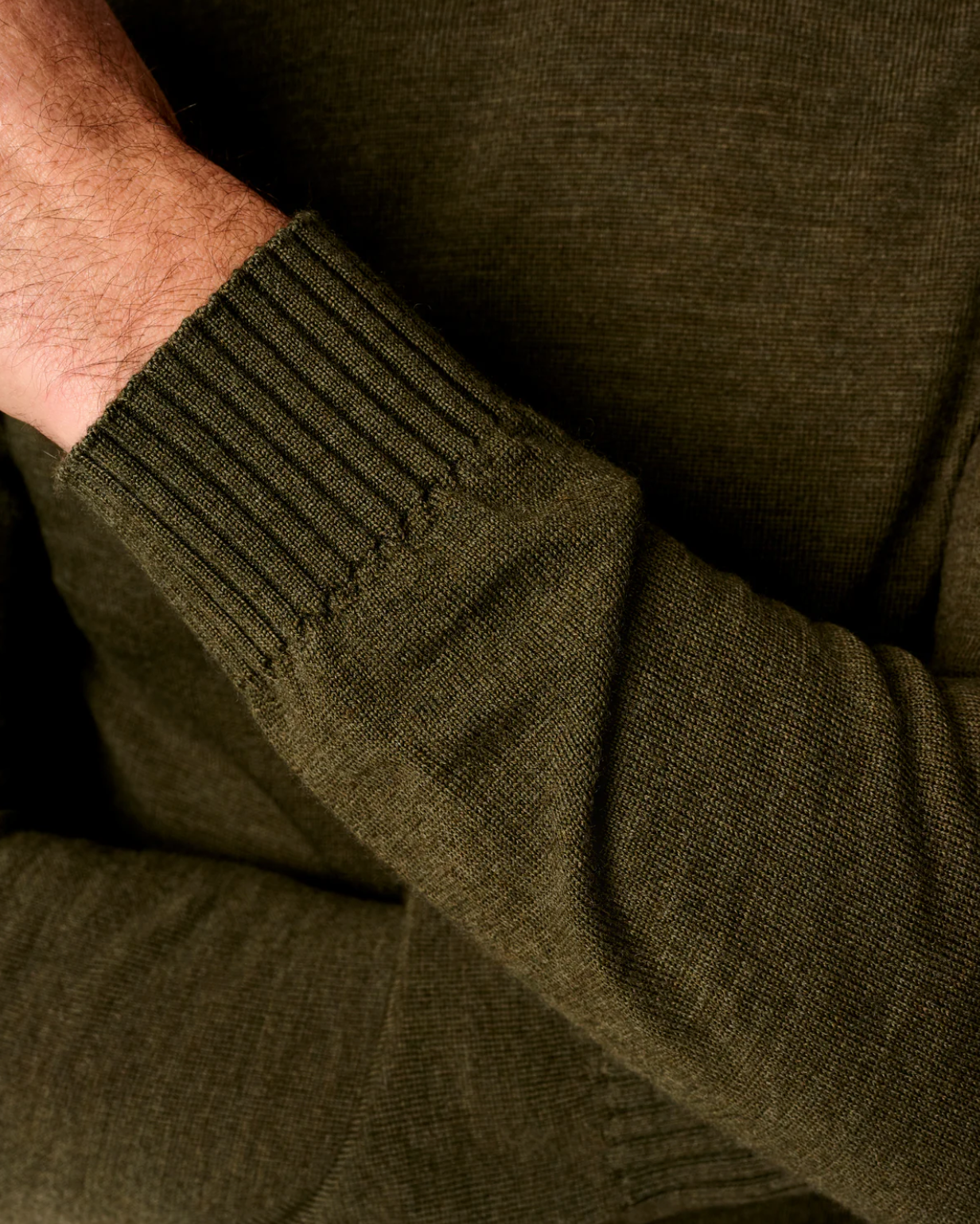 Ronald Merino Wool Sweater-Forged