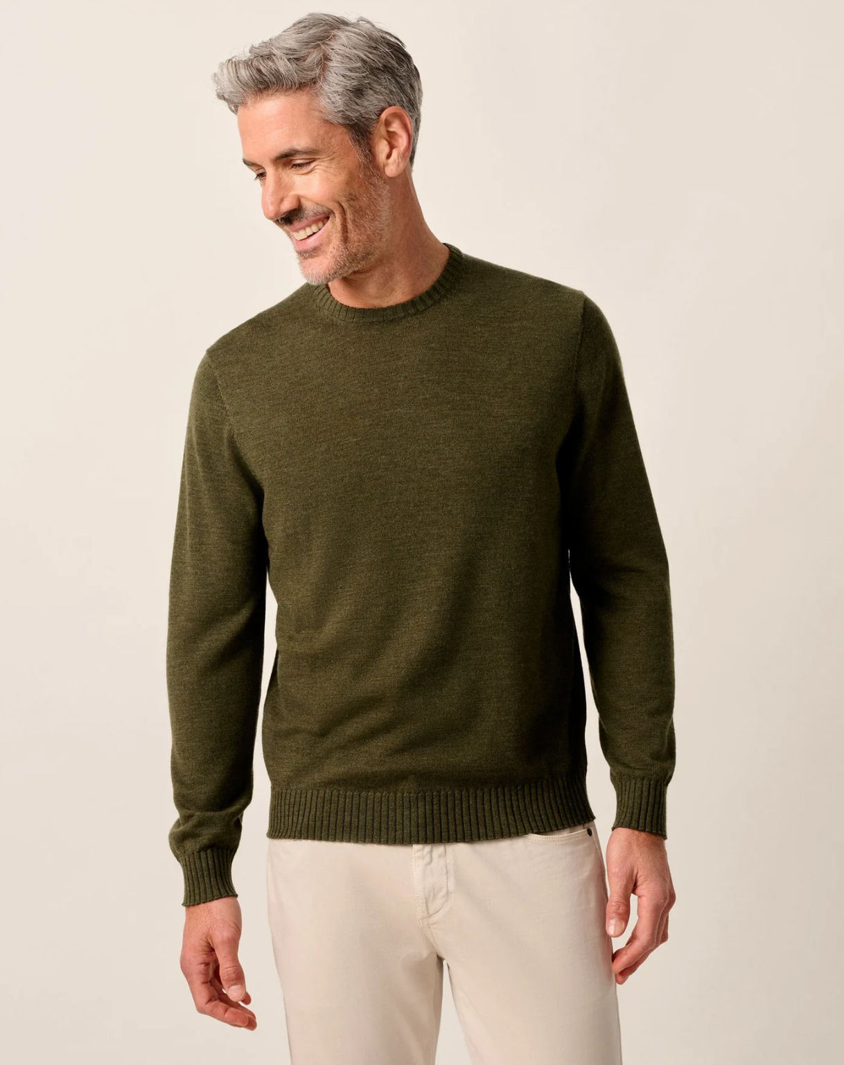 Ronald Merino Wool Sweater-Forged