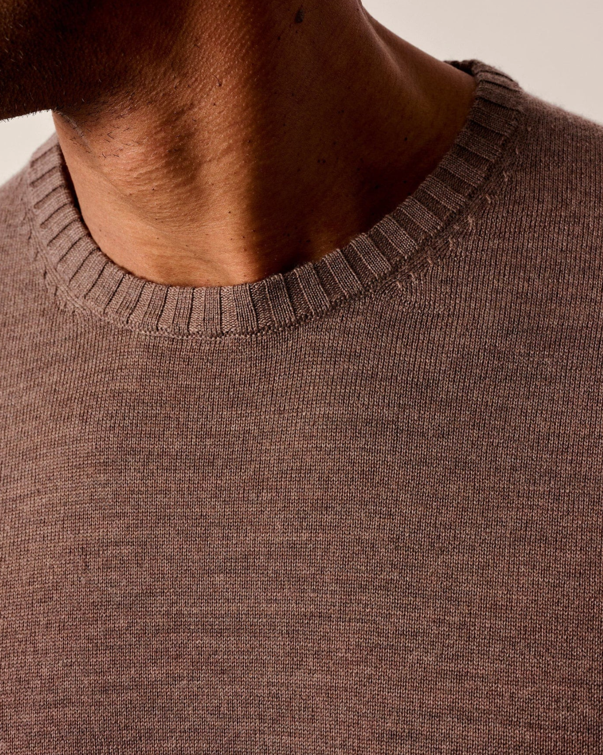 Ronald Merino Wool Sweater-Havana