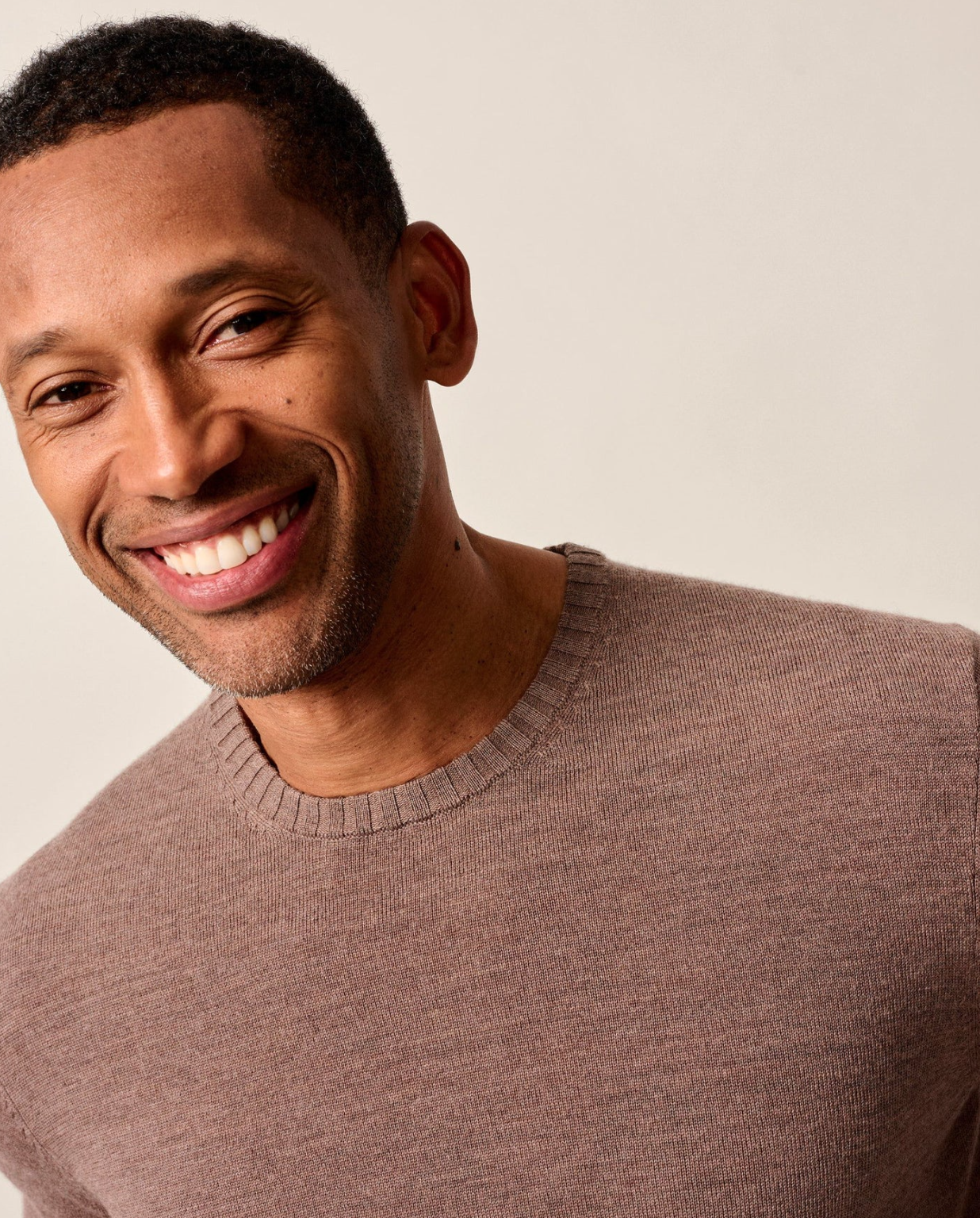 Ronald Merino Wool Sweater-Havana