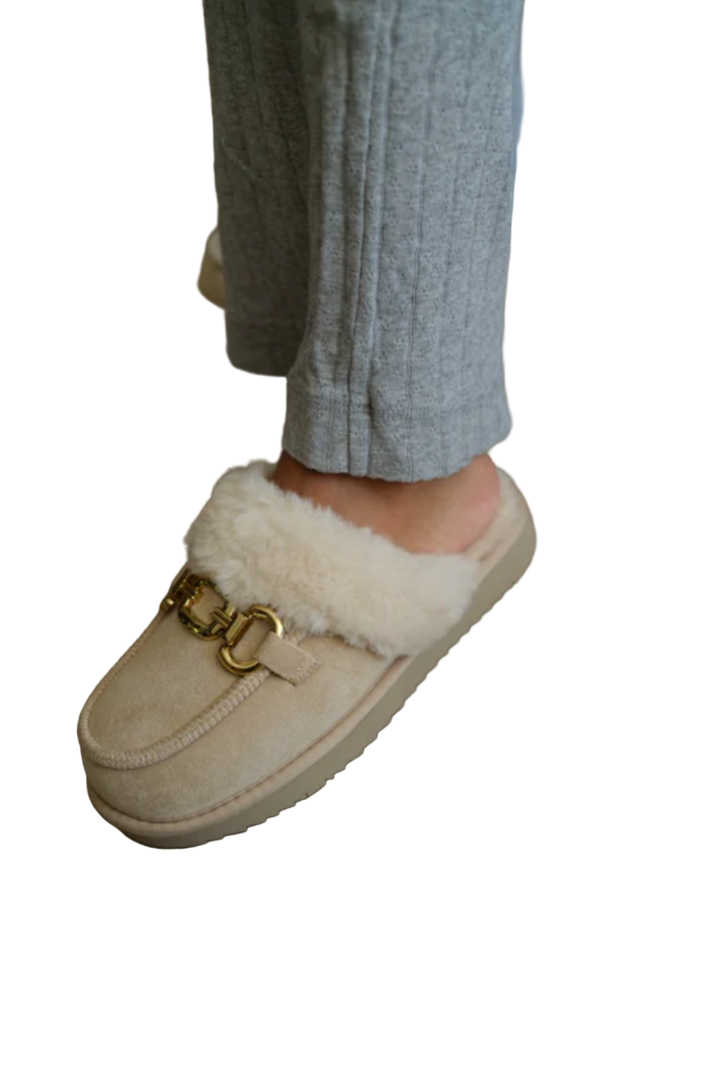 Davos Lounge Mule-Natural