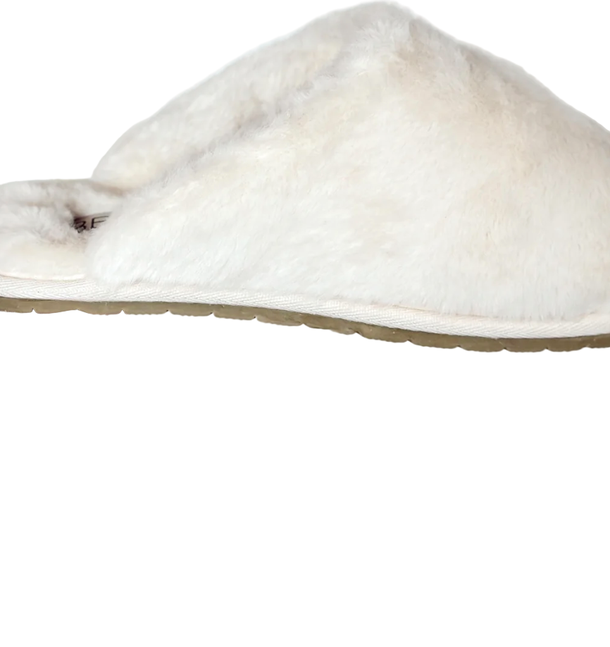 The Lounge Slipper-Ivory