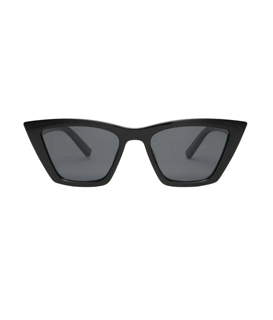 Villa Polarized Sunglasses-Black Grey