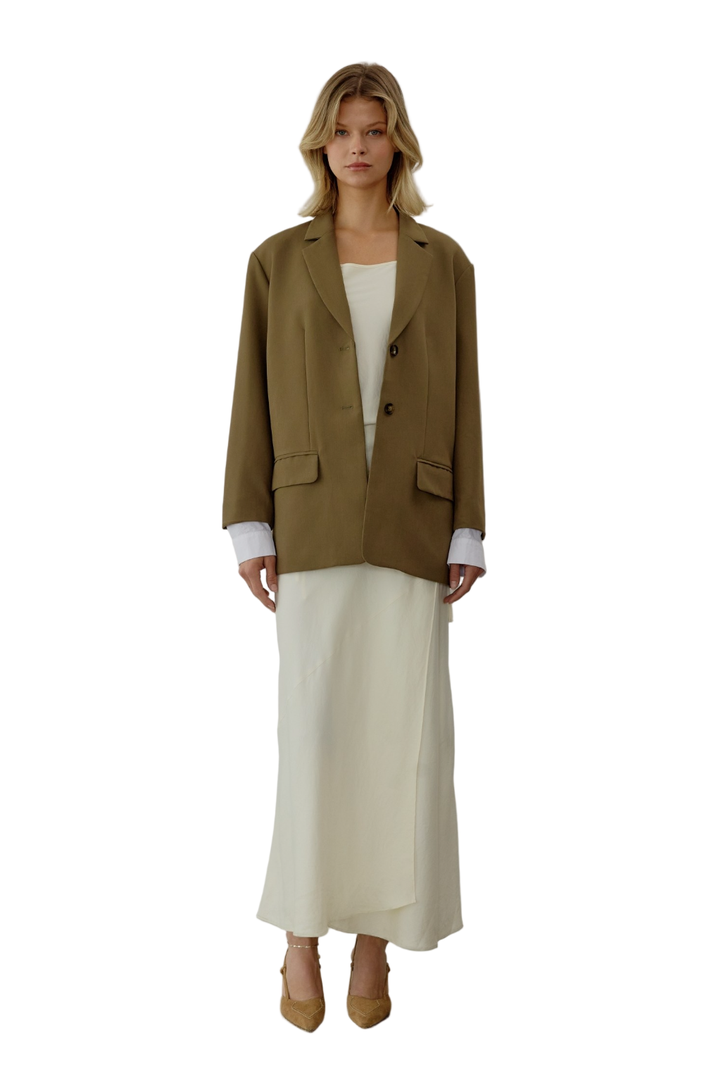 Sally Jacket-Olive Brown