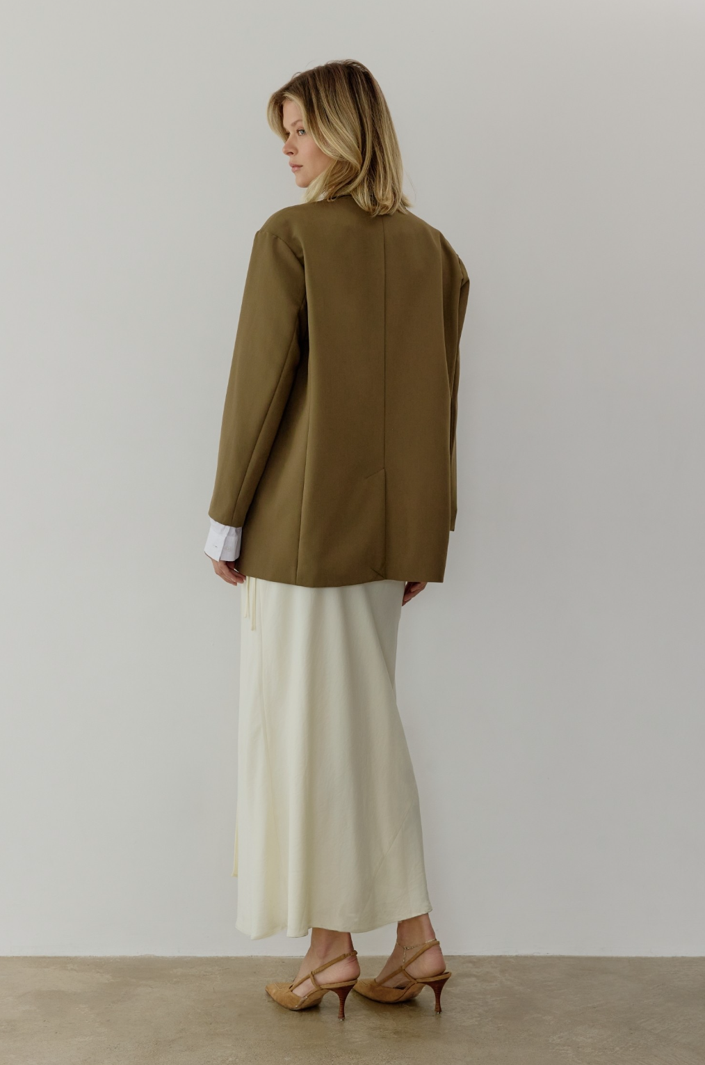 Sally Jacket-Olive Brown