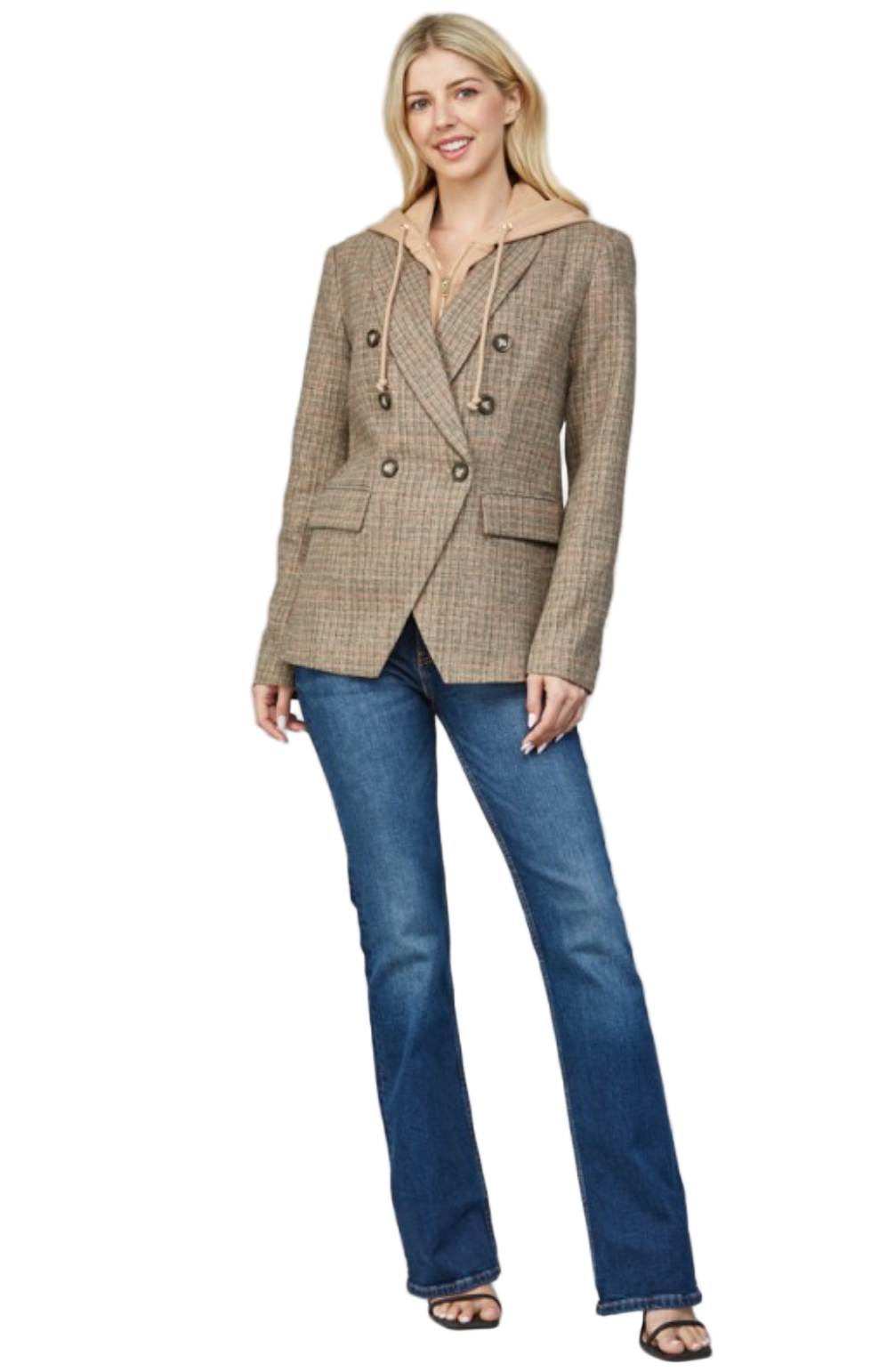 The Brooks Blazer-Tan Combo