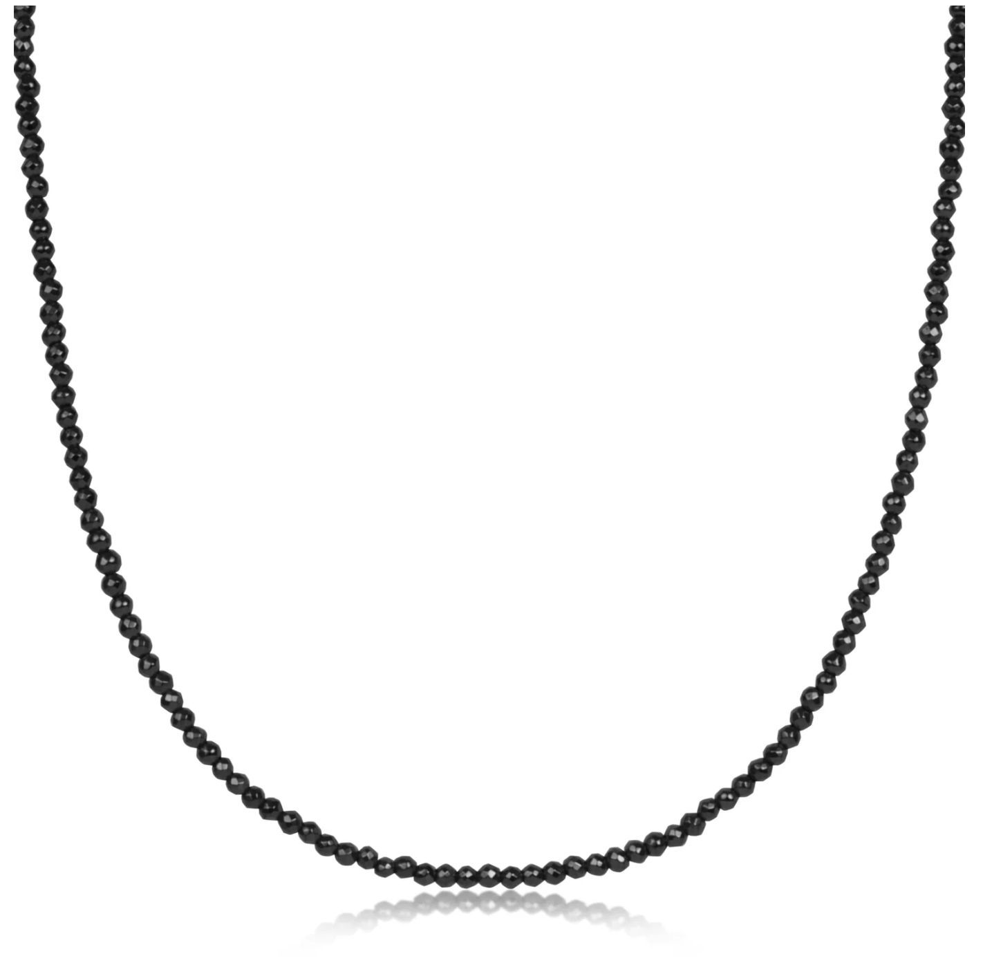 17" Choker Hematite 2mm Necklace