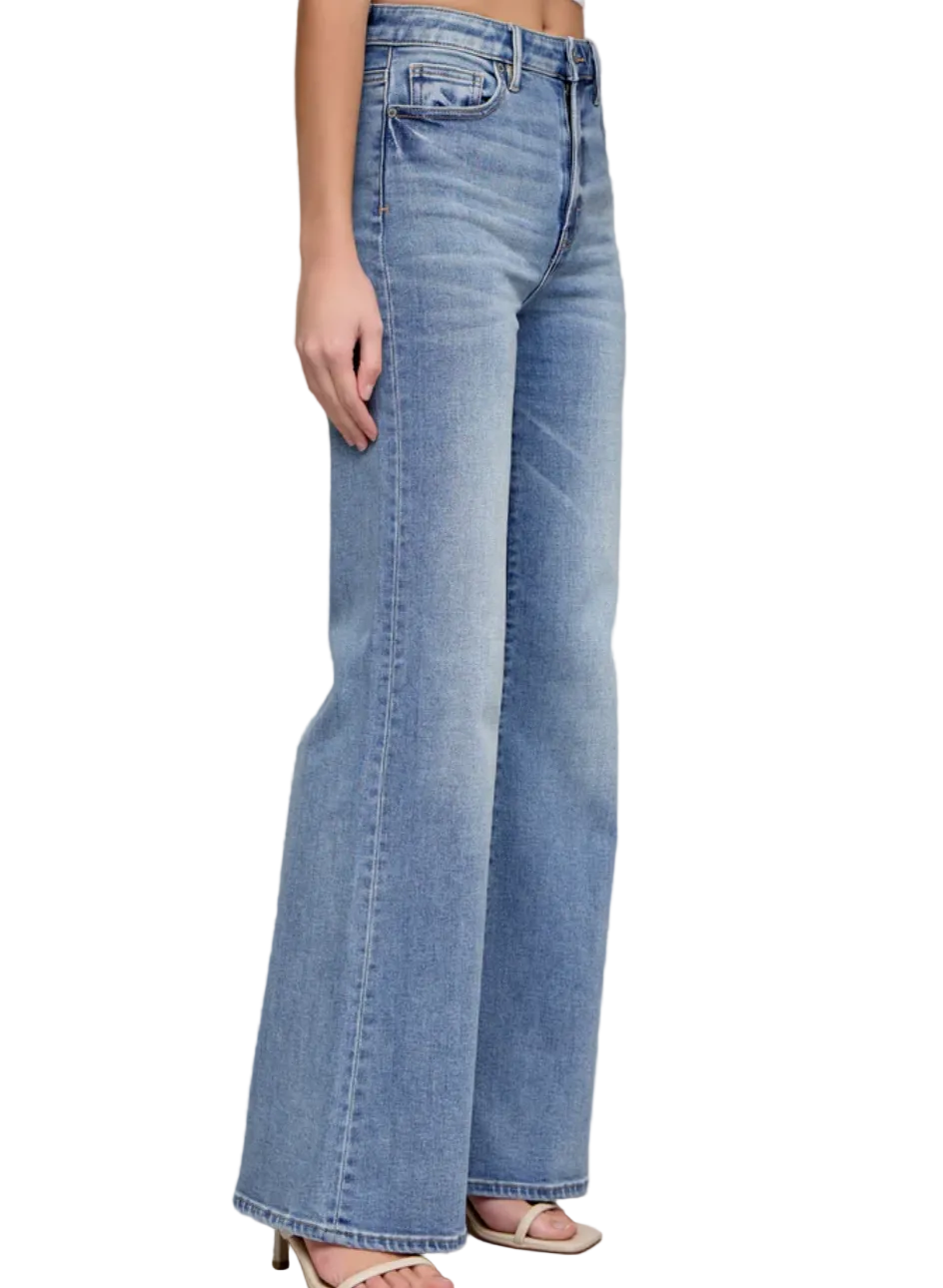 Happi 33" High Rise Flare-Medium Vintage