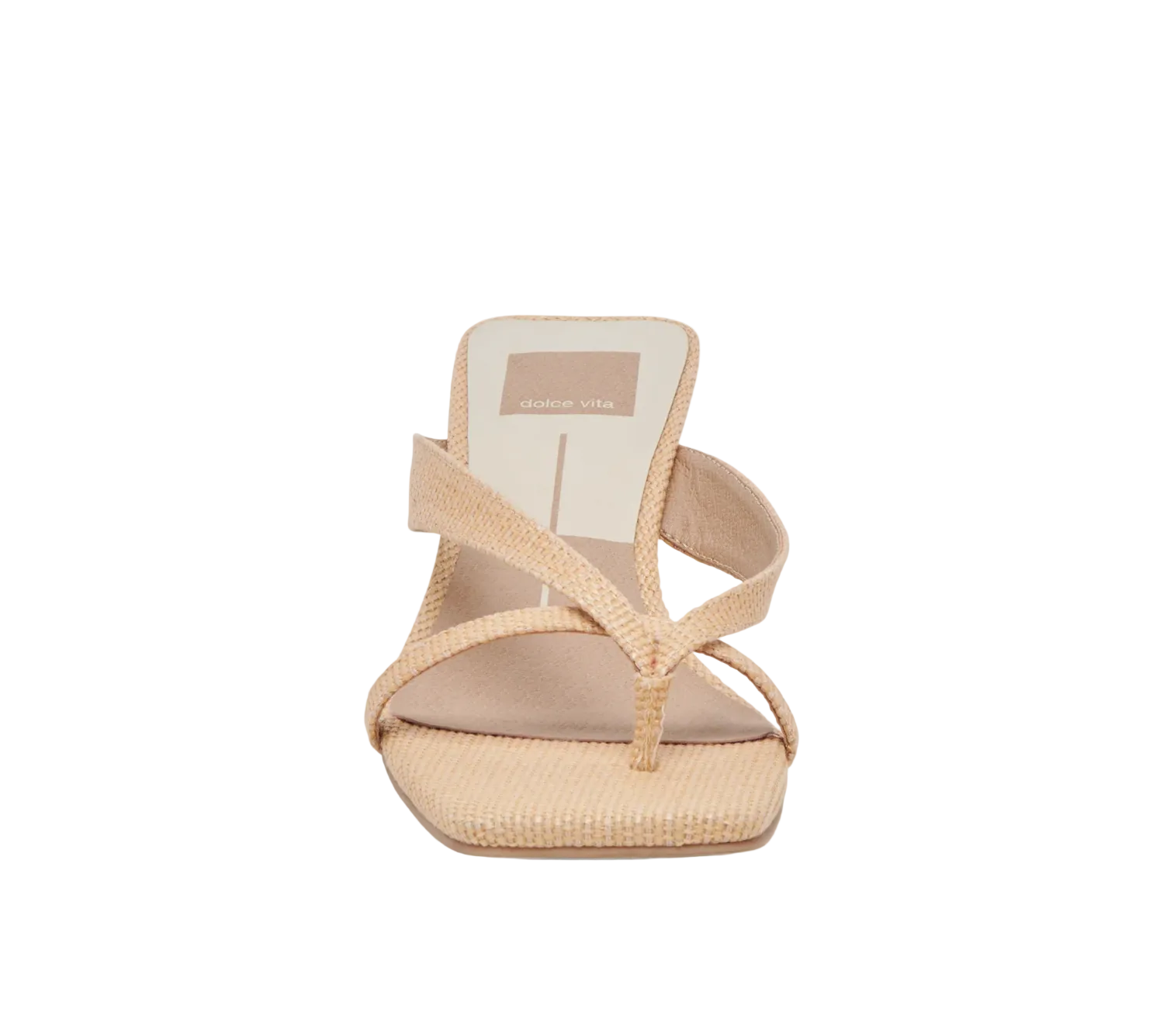 Brevel Heel-Natural Raffia