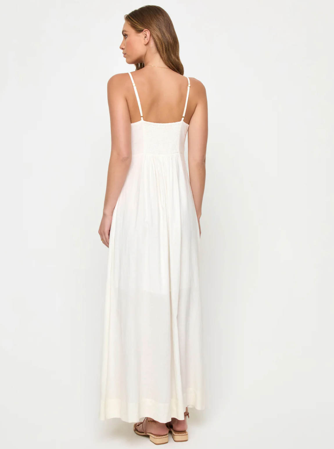 Mabel Maxi Dress-Cream