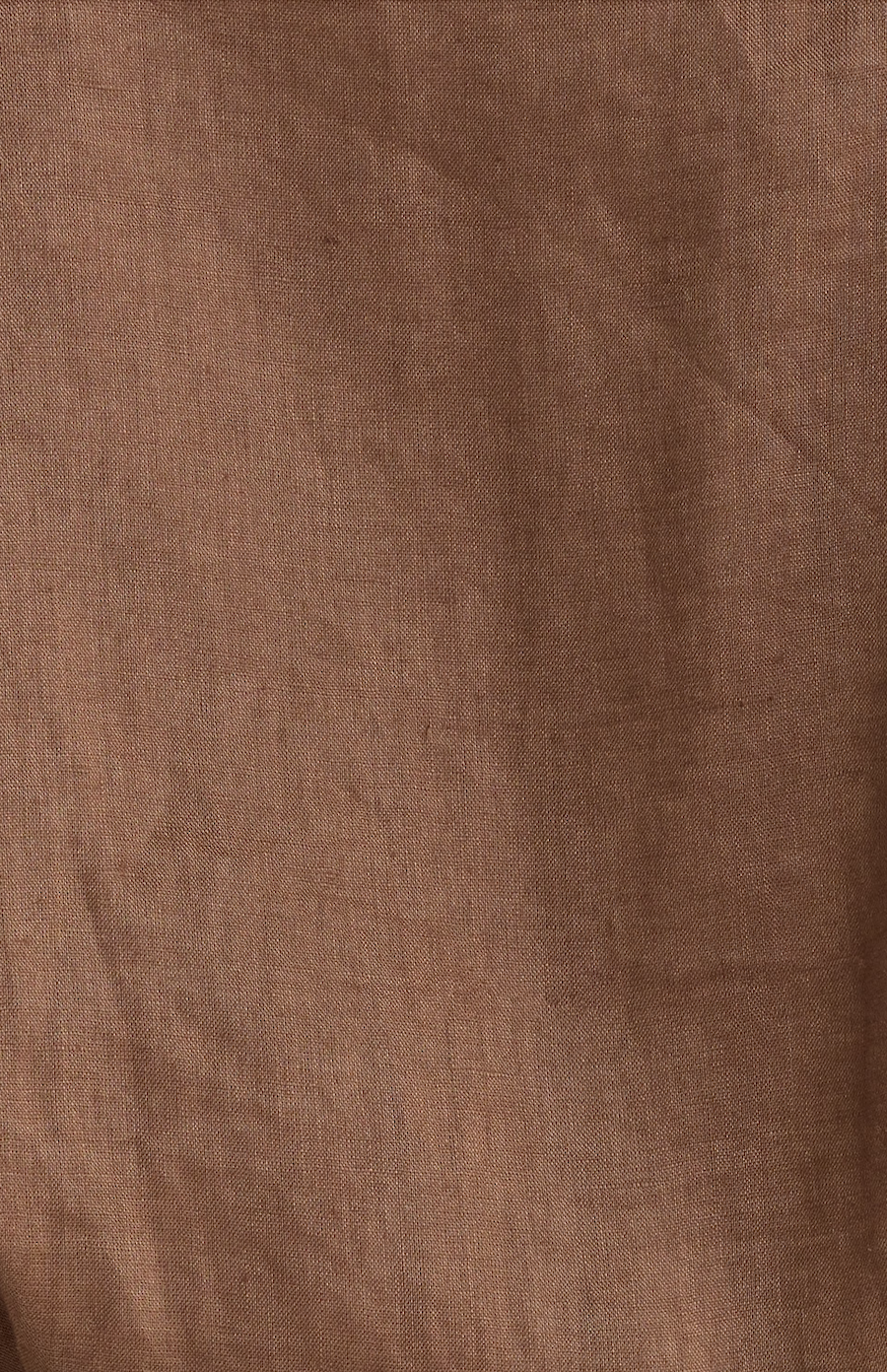 Linen Coverup Romper-Brown