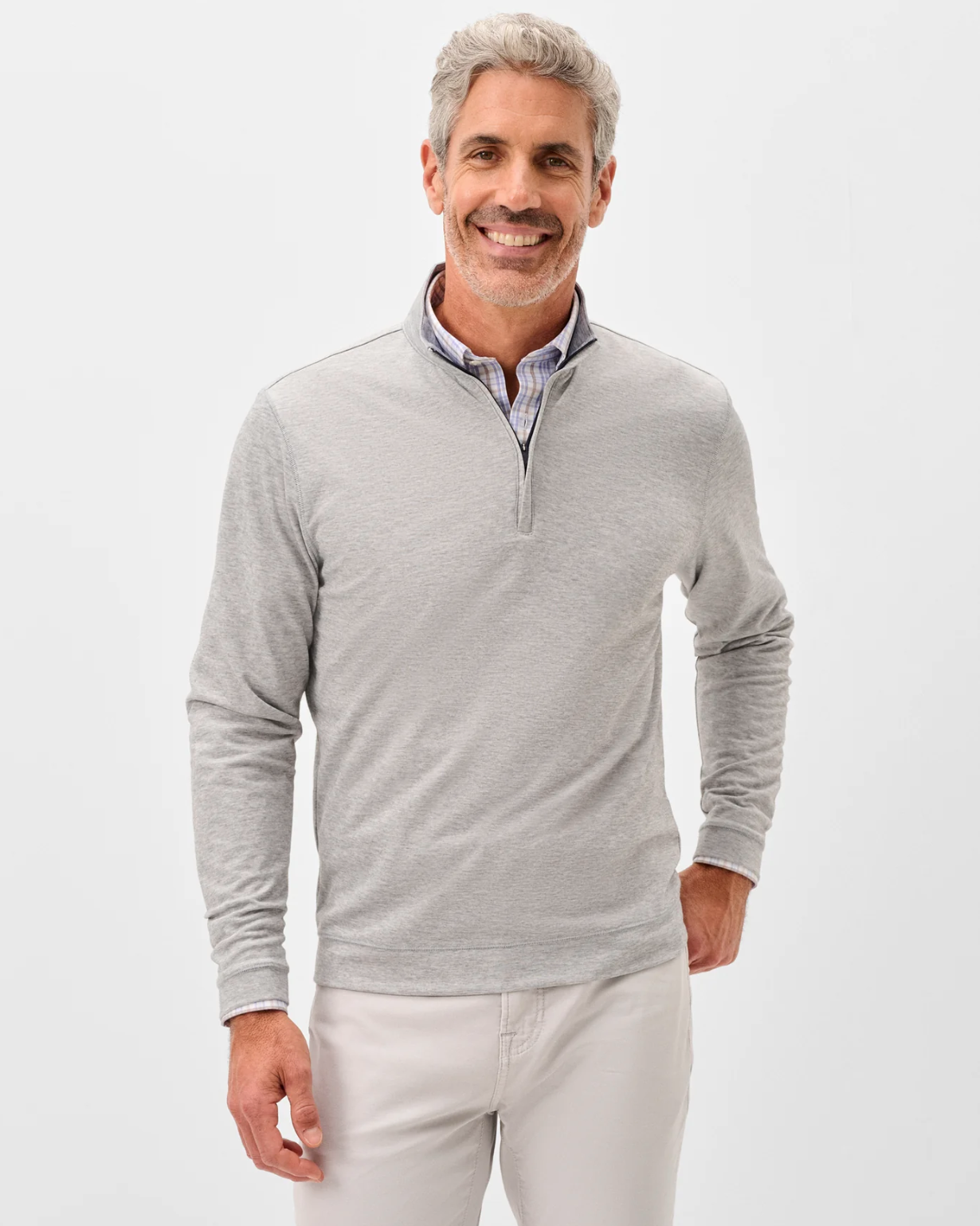 Pircio 1/4 Zip Pullover-Seal