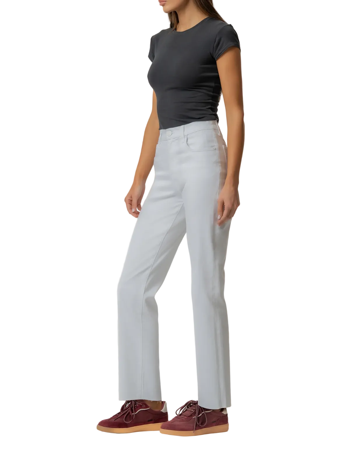 Avery Straight Leg-White