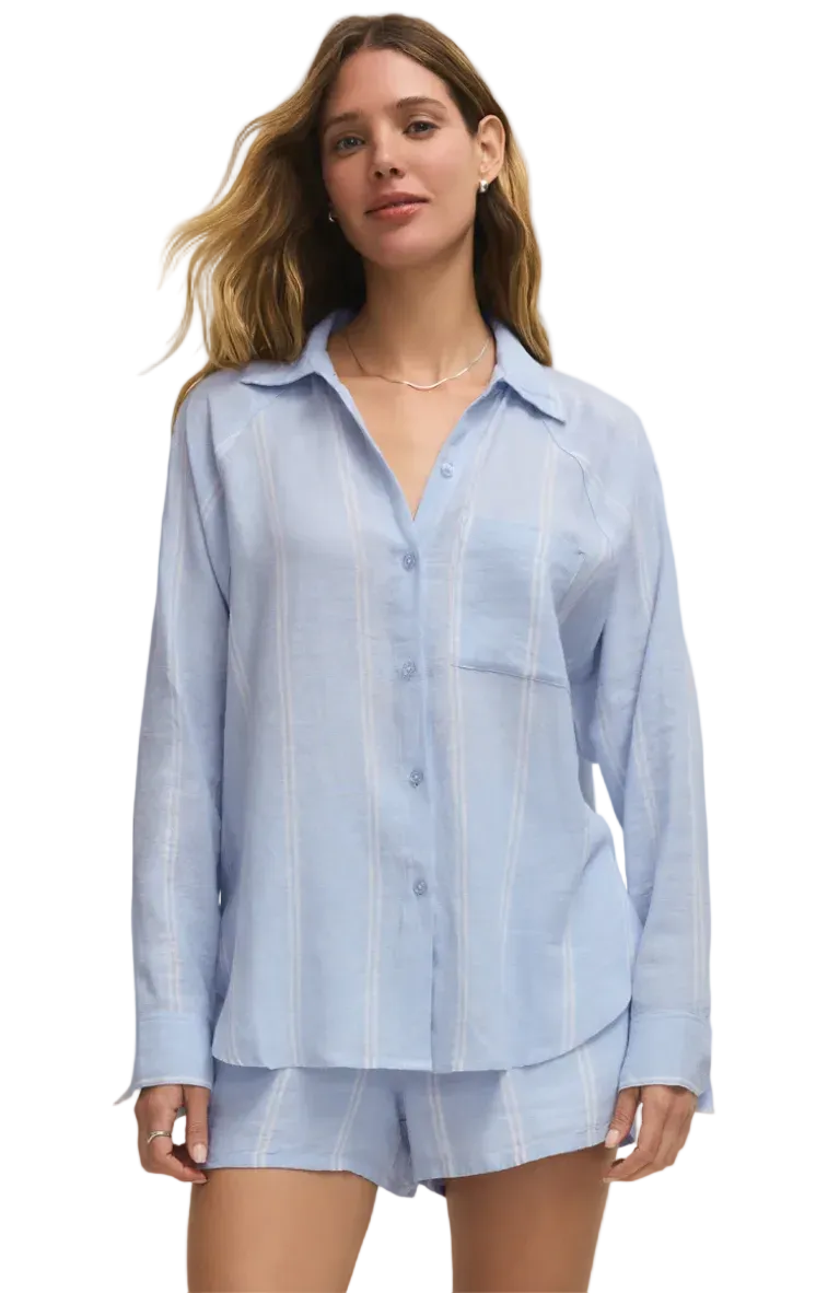 The Perfect Line Top-Blue