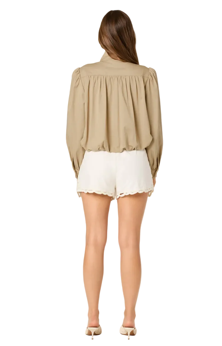 Estero Bomber Jacket-Khaki