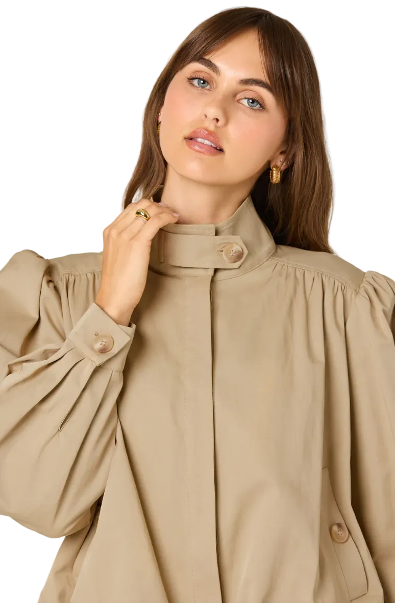 Estero Bomber Jacket-Khaki