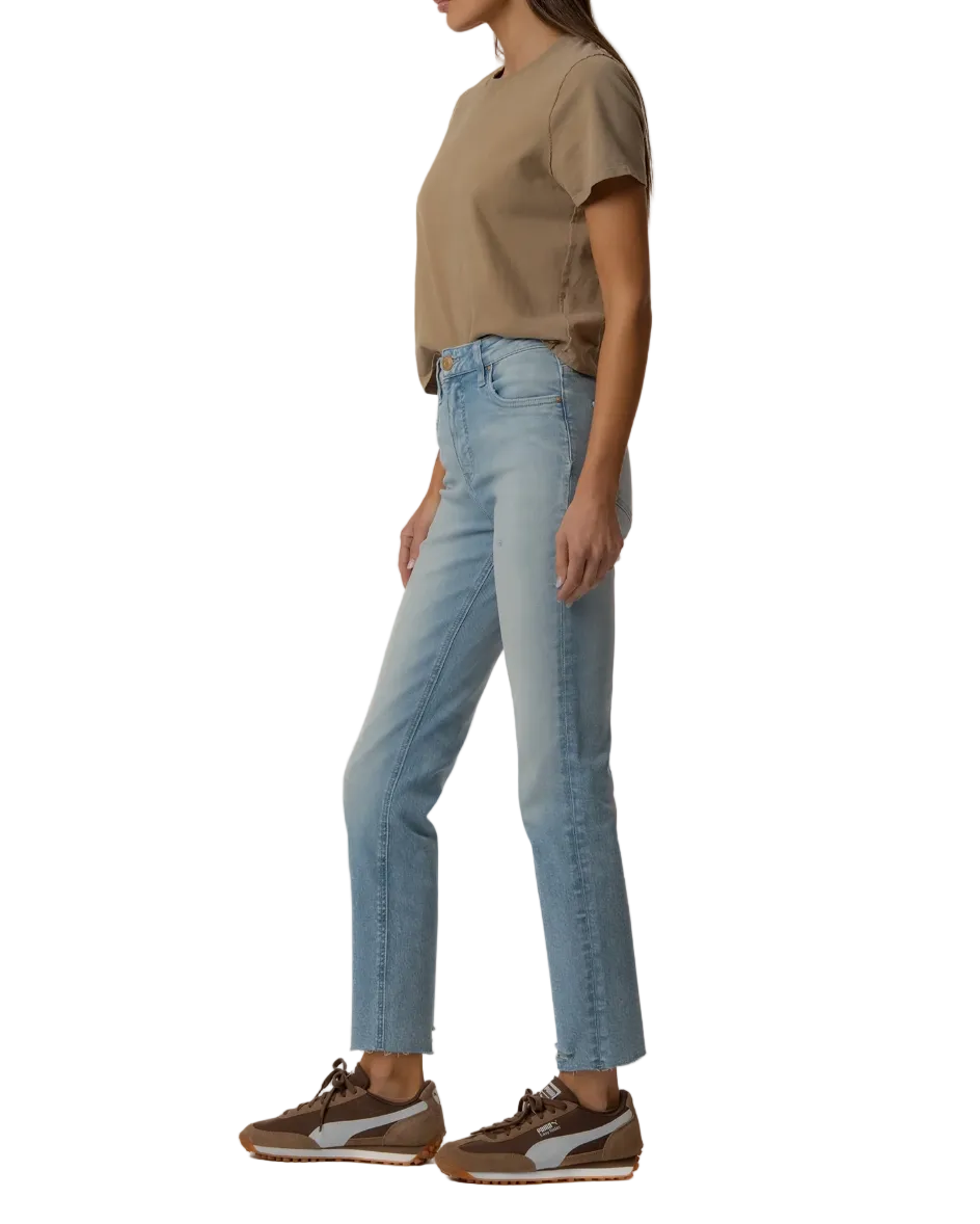Rachael Mom Jean-Performance Light Wash