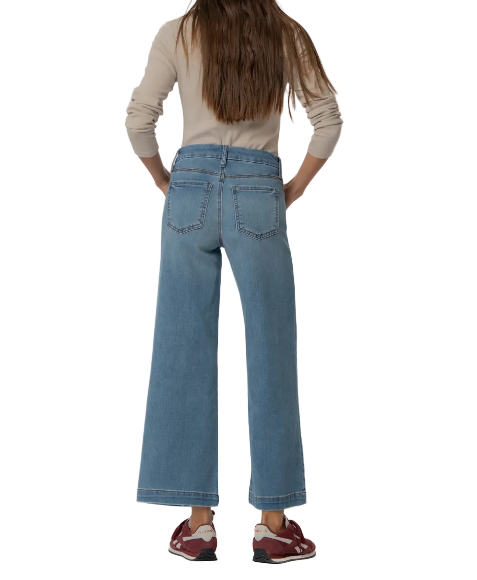 Meg Wide Leg Patch Pocket-Totally