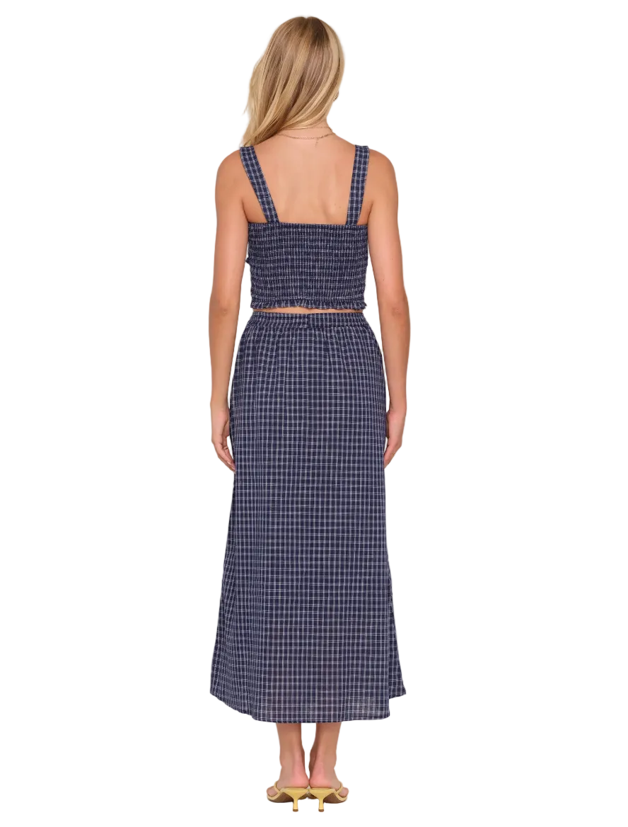 Shawn Two Piece Set-Indigo